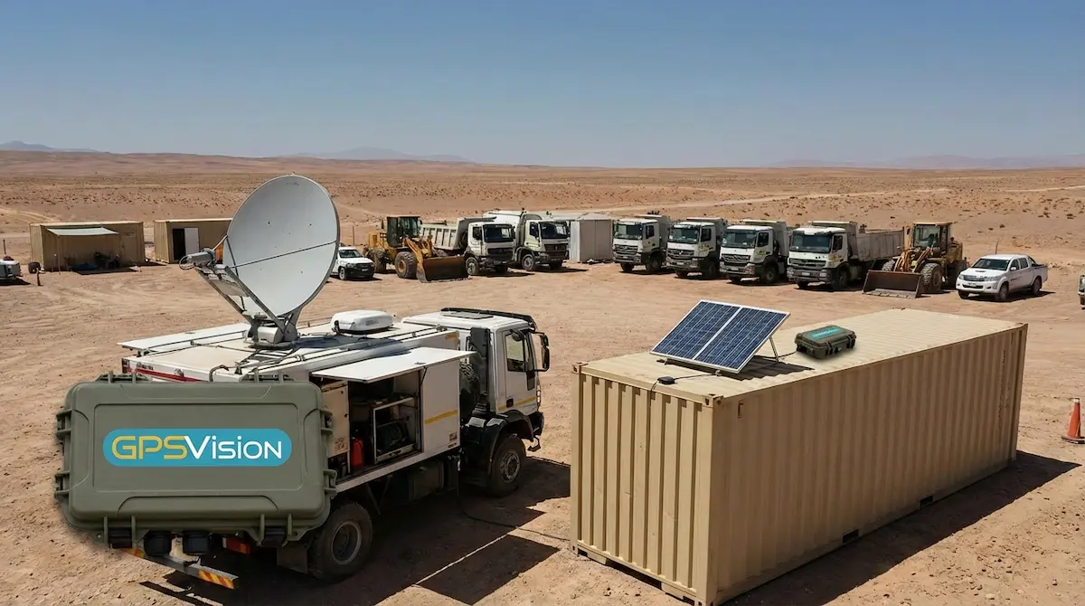 GPS Satelital 100% para flotas y activos sin Cobertura Celular