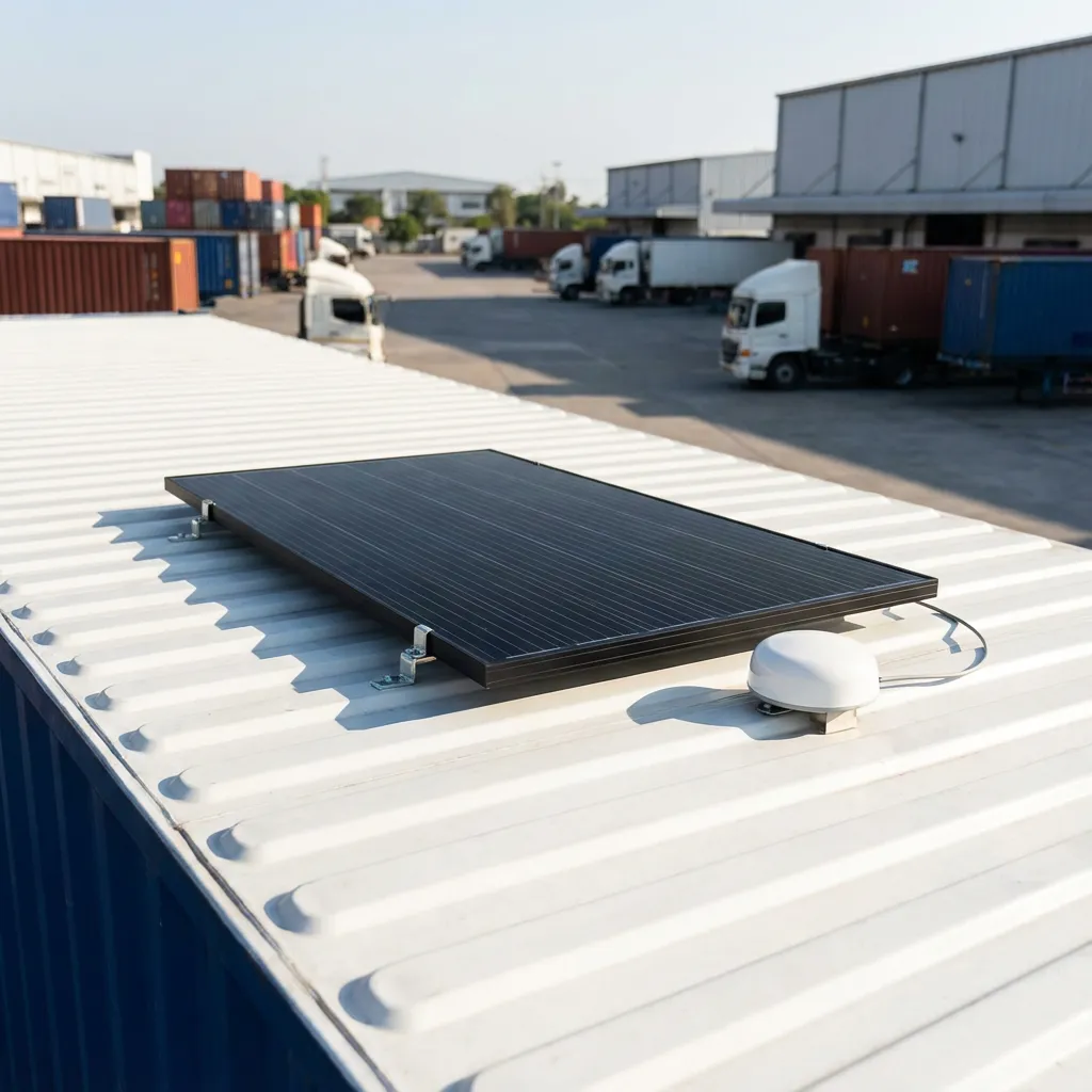 Solución GPS Solar 100% Autosustentable para Remolques y Carros de Arrastre