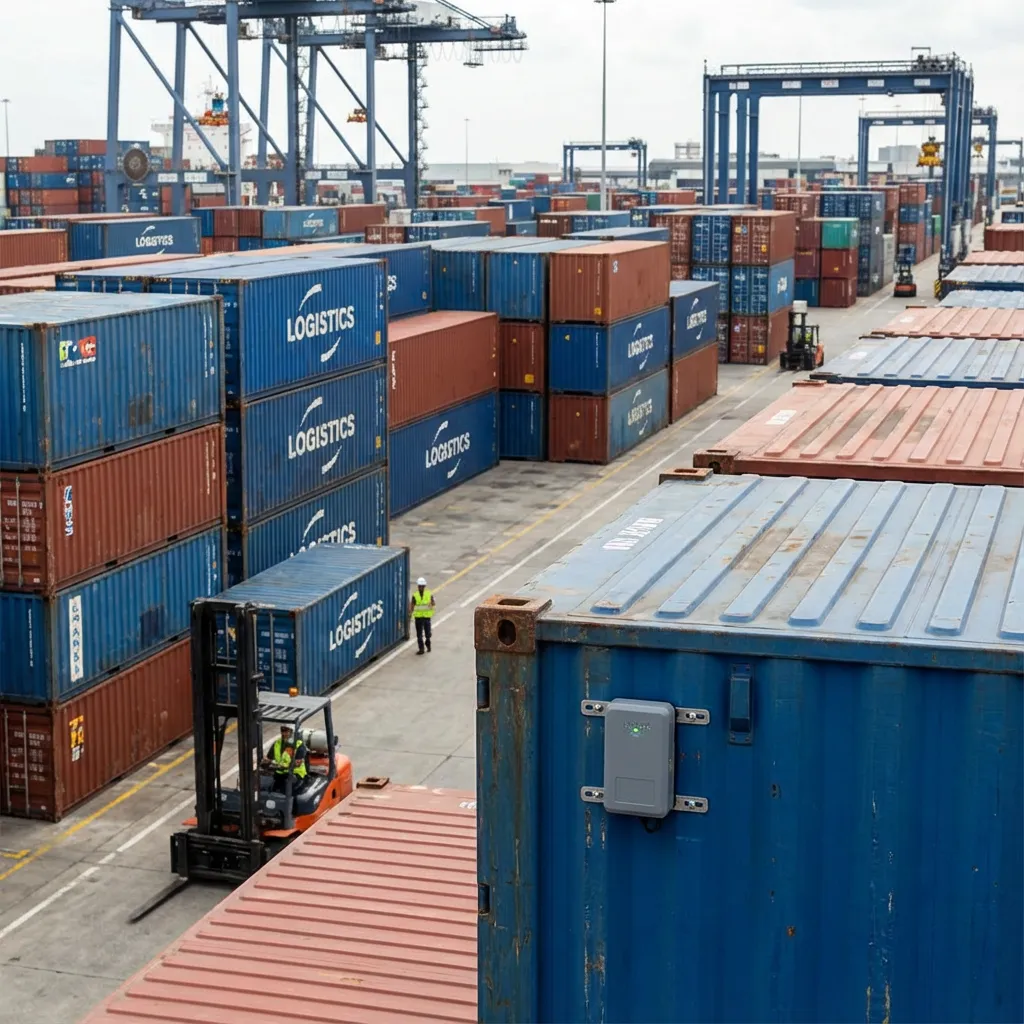 GPS para Contenedores y Activos Fijos – GeoTracking con Autonomía de 5 Años